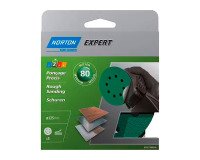 Disque abrasif Norton auto-agrippant multi-usage Ø 125 mm, grain 80 - Lot de 5