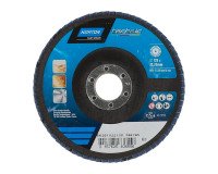 Disque à lamelles Norton Technic Ø 125 x 22,23 mm - Grain 60 - Lot de 5