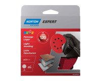 Disque abrasif Norton auto-agrippant multi-usage Ø 125 mm, grain 120 - Lot de 5