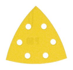 Patin auto-agrippant Delta Norton multi-usages 95 x 95 mm - Grain 80 - Lot de 10