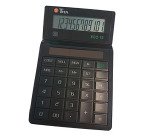 Calculatrice de bureau ECO 12, écran LCD à 12 chiffres,