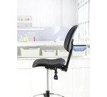 Silla alta Working con reposapies