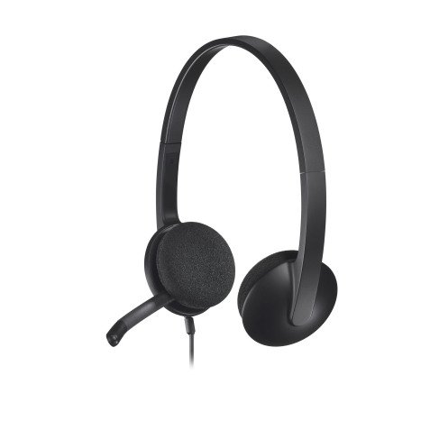 Micro casque filaire Logitech H340 USB-A pour ordinateur