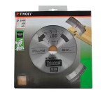 Lame de scie circulaire pour bois Tivoly Ø 216 mm x 30 mm, 80 dents