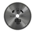 Lame de scie circulaire pour bois Tivoly Ø 216 mm x 30 mm, 80 dents