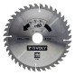 Lame de scie circulaire pour bois Tivoly Ø 190 mm x 30 mm, 40 dents