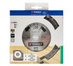 Lame de scie circulaire pour bois Tivoly Ø 150 mm x 20 mm, 30 dents