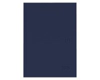 Agenda dia página A5 Minimal Oxford Azul Marino