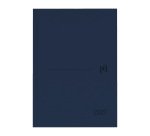 Agenda dia página 15x21 Minimal Oxford Azul Marino