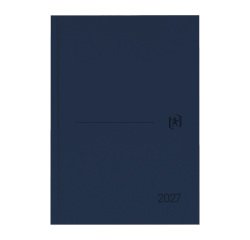 Agenda dia página 15x21 Minimal Oxford Azul Marino