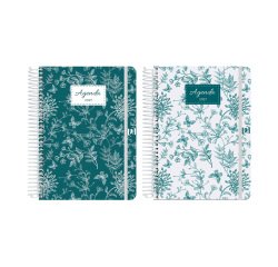 Agenda dia página 15x21 Romance Oxford Colores Surtidos
