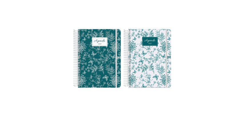Agenda dia página 15x21 Romance Oxford Colores Surtidos