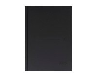 Agenda semana vista A5 Minimal Oxford Negro