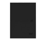 Agenda semana vista 15x21 Minimal Oxford Negro