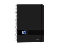 Agenda semana vista A5 Live&go Oxford Negro