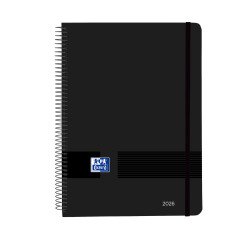 Agenda semana vista A5 Live&go Oxford Negro