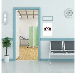 Sticky repositionable A4 display pocket Djois by Tarifold - Pack of 10