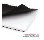 Agenda espiral City Plus semana vista vertical Catalán 155 x 213 mm  Polipropileno negro Miquelrius