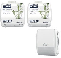 Deodorante Tork Constant Air Freshener Neutralizza Odori + dispenser a rilascio continuo