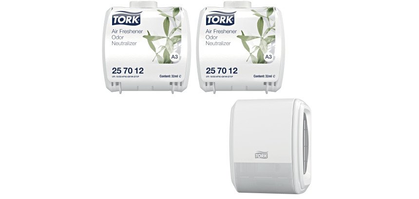 Deodorante Tork Constant Air Freshener Neutralizza Odori + dispenser a rilascio continuo