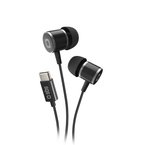 SBS Studio Mix 100c - Auricolari con filo stereo e connettore USB-C