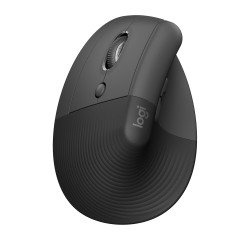 Logitech Lift for Business souris Gauche RF sans fil + Bluetooth Optique 4000 DPI