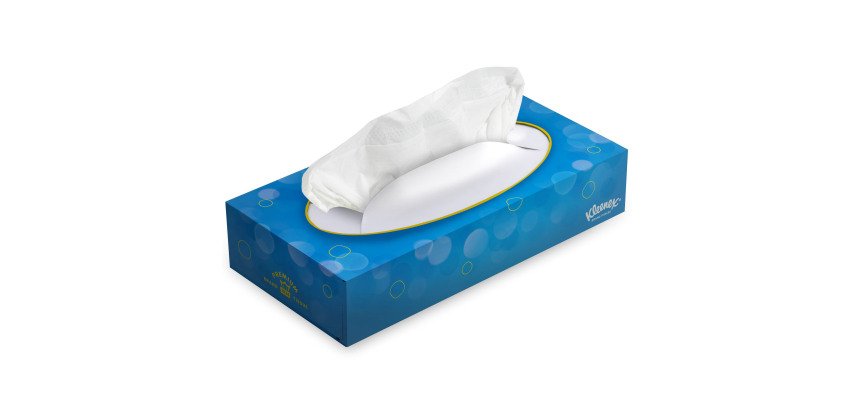 Mouchoirs triple épaisseur Kleenex - Boîte de 72