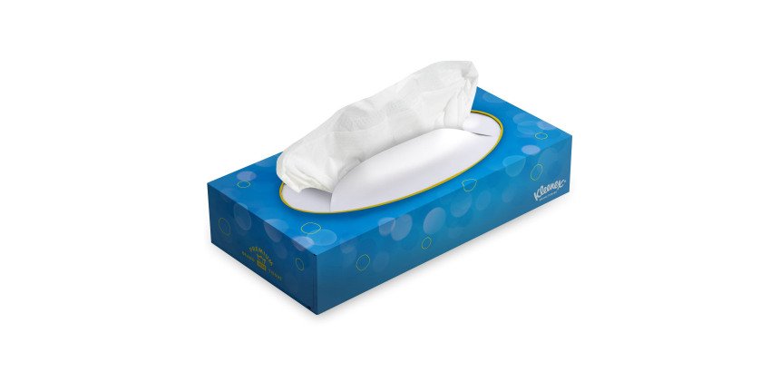 Mouchoirs triple épaisseur Kleenex - Boîte de 72