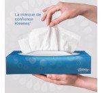 Mouchoirs triple épaisseur Kleenex - Boîte de 72