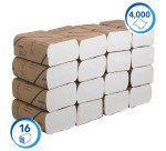 Papier essuie-mains pliage enchevêtré Scott Professional 3749 – Carton de 4000