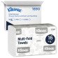 Papier essuie-mains pliage enchevêtré Kleenex Airflex 1890 - Carton de 2400