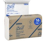 Papier essuie-mains pliage enchevêtré Scott Professional 1804 – Carton de 4000