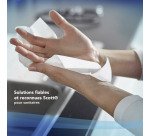 Papier essuie-mains pliage enchevêtré Scott Professional 1804 – Carton de 4000