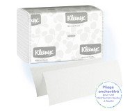 Papier essuie-mains pliage enchevêtré Kleenex Airflex 1890 - Carton de 2400