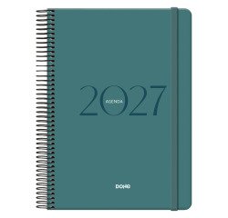 Agenda espiral Día Página Montana Dohe 14 x 20 cm Verde