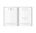 Agenda espiral Día Página Montana Dohe 14 x 20 cm Beige
