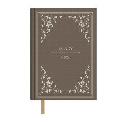 Agenda Día Página Victoria Dohe 14 x 20 cm Marrón