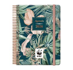 Agenda Espiral Día Página WWF Dohe 12,5 x 18 cm