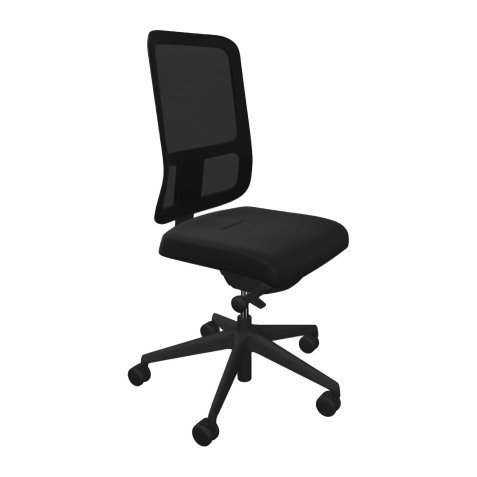 Chaise de bureau Sitizen maille noir