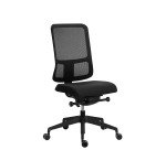 Chaise de bureau Ofys maille noir