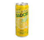 Eau gazeuse Badoit Bulles de fruits Bio citron,citron vert 33 cl - 24 bouteilles
