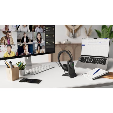 Hoofdtelefoon zonder snoer Yealink BH74 UC met oplaadstation