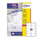 Etiquetas para paquetes blancas 99,1 x 57mm Avery  L7173 - Paquete de 15