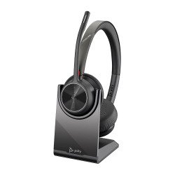 Casque micro sans fil Poly Voyager 4320-M Teams avec base