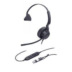 Hoofdtelefoon met kabel Yealink UH42 Mono Microsoft Teams