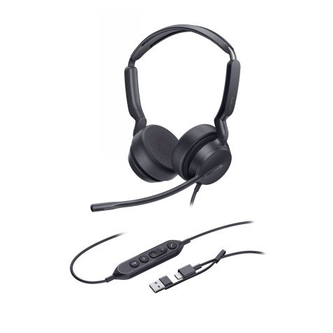 Koptelefoon met draad Yealink UH42 Stereo UC