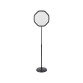 <table><tr><td>Achteckiges Schild auf schwarz lackiertem Bi-Office-Ständer</td></tr></table>