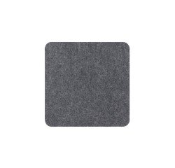 Muurpaneel akoestisch Wall Sculpo vierkant, donkergrijs PET, L 600 x H 600 mm ARCHYI