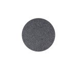 Panneau mural acoustique Wall Sculpo rond, PET gris foncé, Diamètre 60 cm ARCHYI