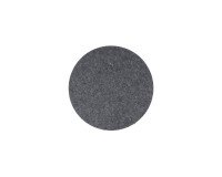 Panneau mural acoustique Wall Sculpo rond, PET gris foncé, Diamètre 60 cm ARCHYI